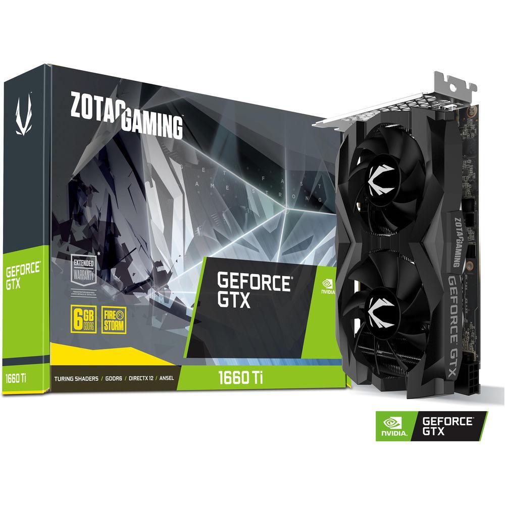 ZOTAC GAMING GeForce GTX 1660 Ti Graphics Card