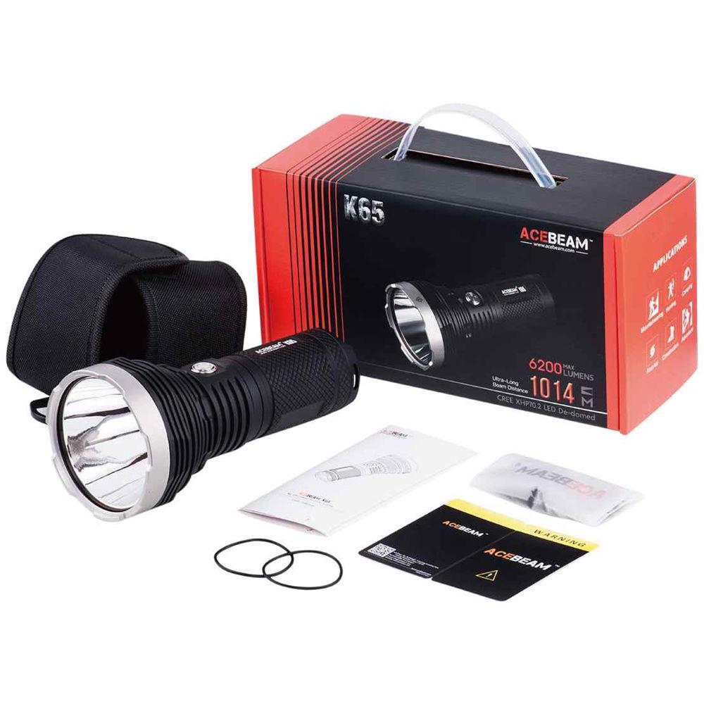 Acebeam K65 LED Flashlight