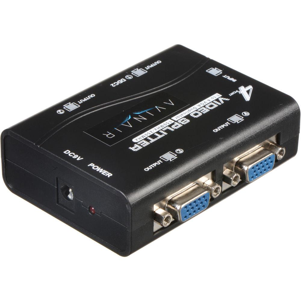 Avinair Spitfire 4-Port VGA Splitter