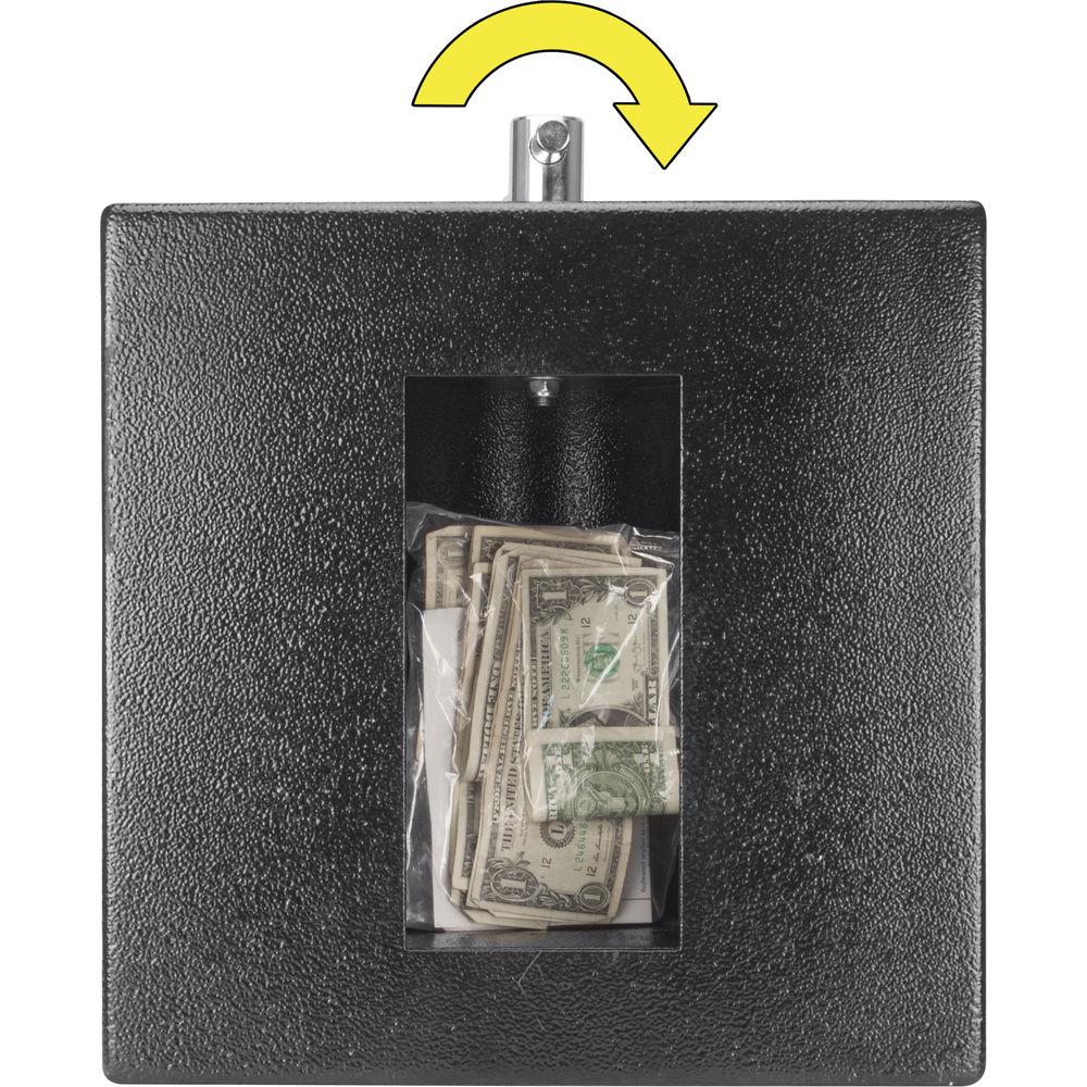 Barska 1.15 Cubic Foot Rotary Hopper Keypad Depository Safe