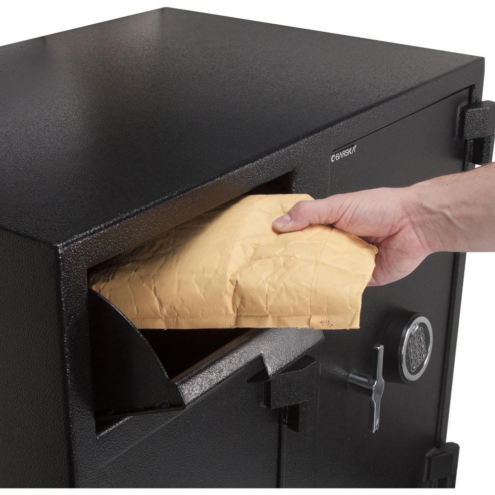 Barska 2.6 4.7 Cubic Foot 2-Lock Depository Safe