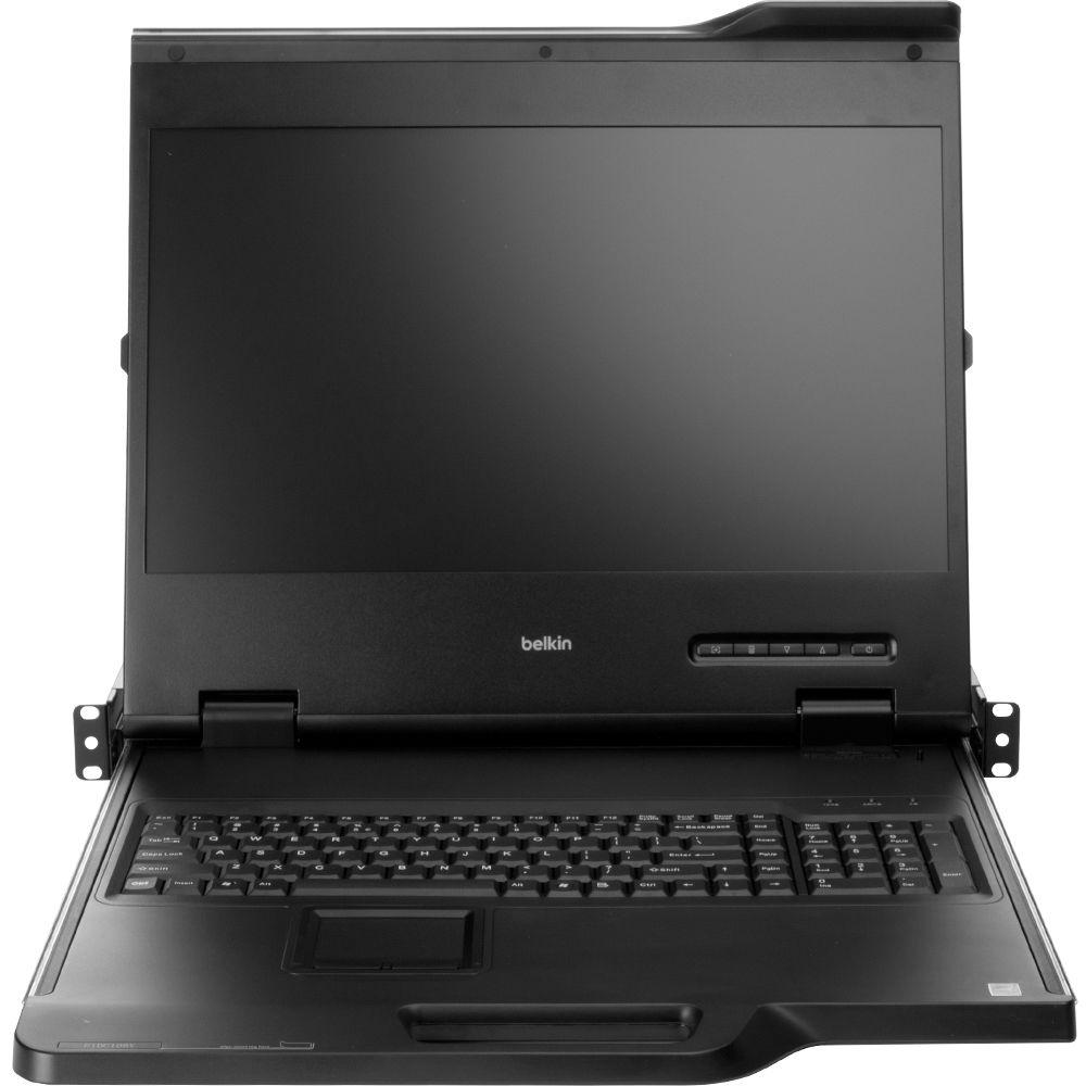 Belkin 18.5" 1U Widescreen Rackmount KVM Console