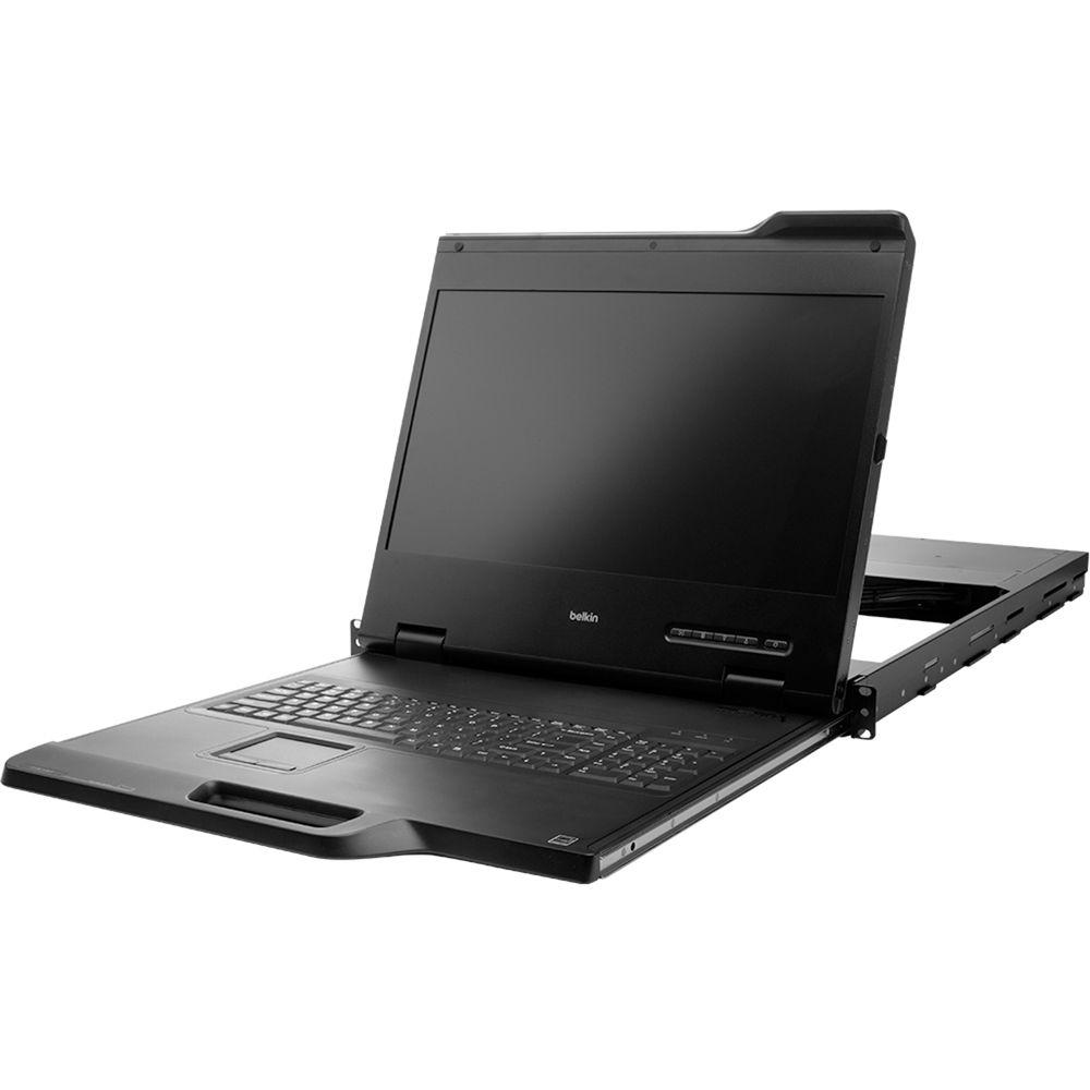 Belkin 18.5" 1U Widescreen Rackmount KVM Console