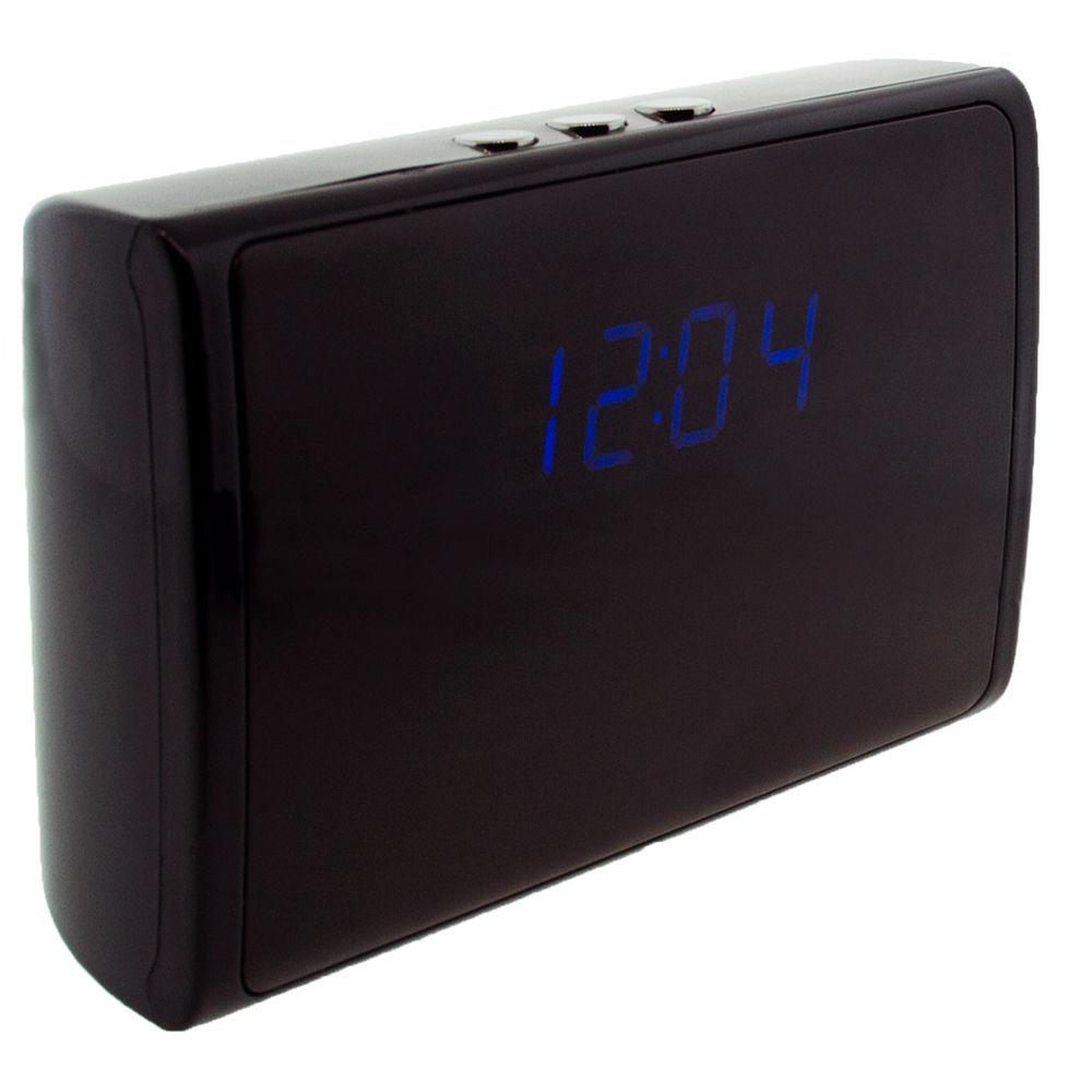 BrickHouse Security iVu Digital Clock with 5MP Wi-Fi Hidden Camera