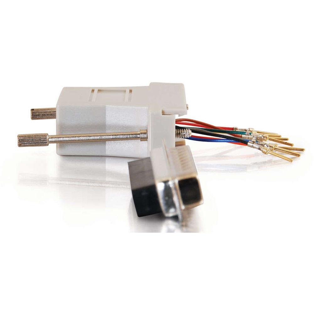 C2G RJ45 Female to DB25 Male Modular Adapter