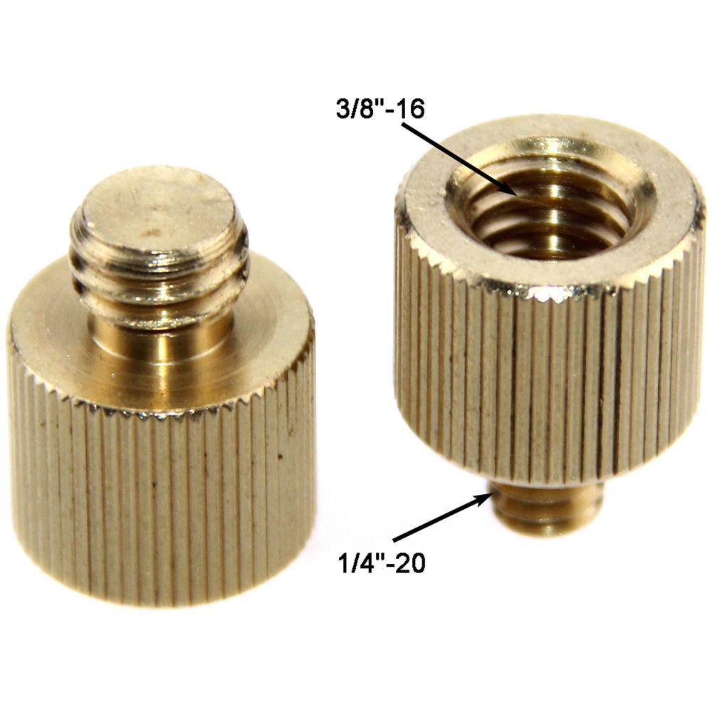 CAMVATE 3 8"-16 To 1 4"-20 And 1 4"-20 To 3 8"-16 Screw Adapter Set