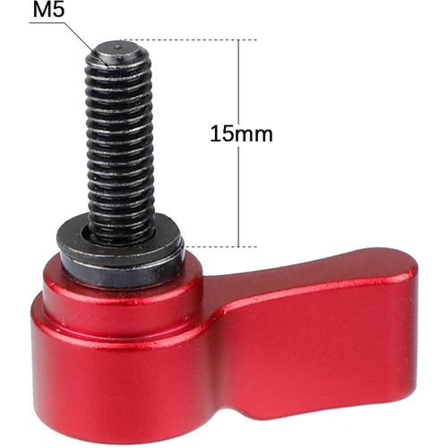CAMVATE M5 Male Threading Rotating Knob Adjustable Thumb Lever Screw