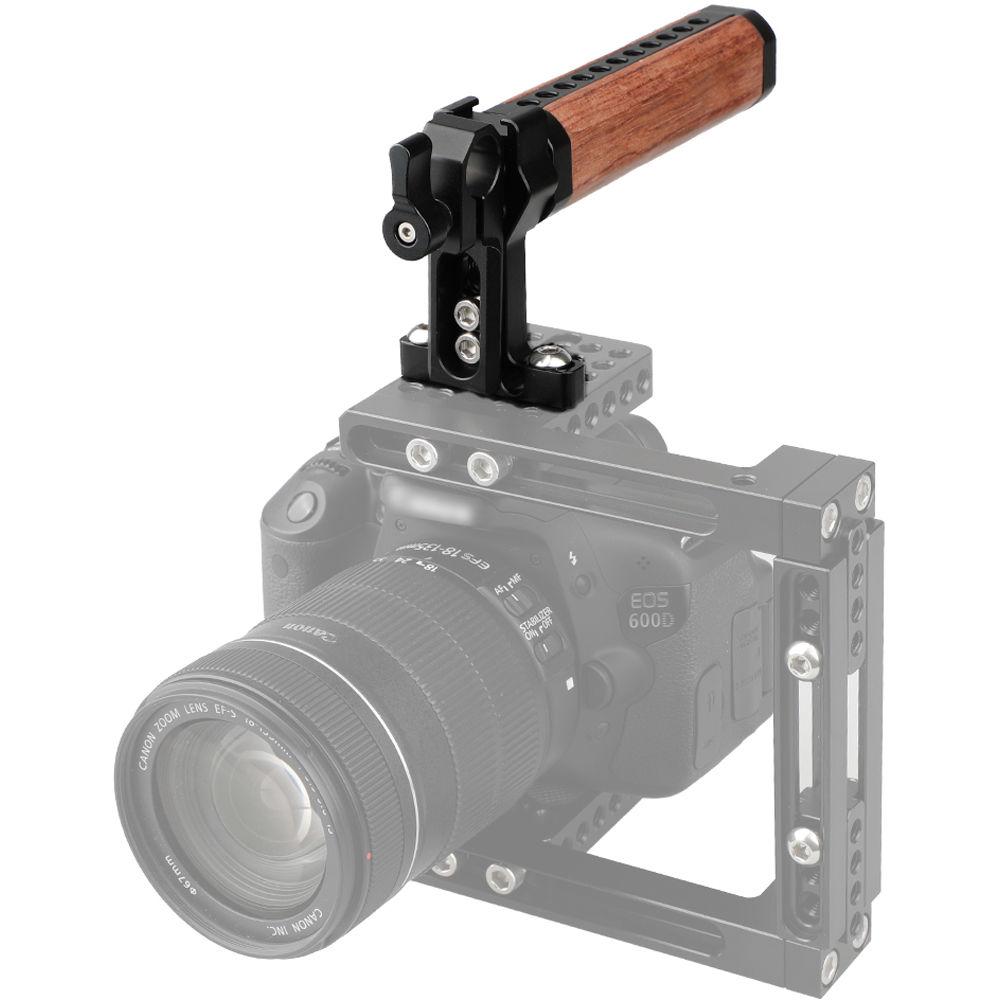 CAMVATE Top Handle Wood Grip with Rod Clamp