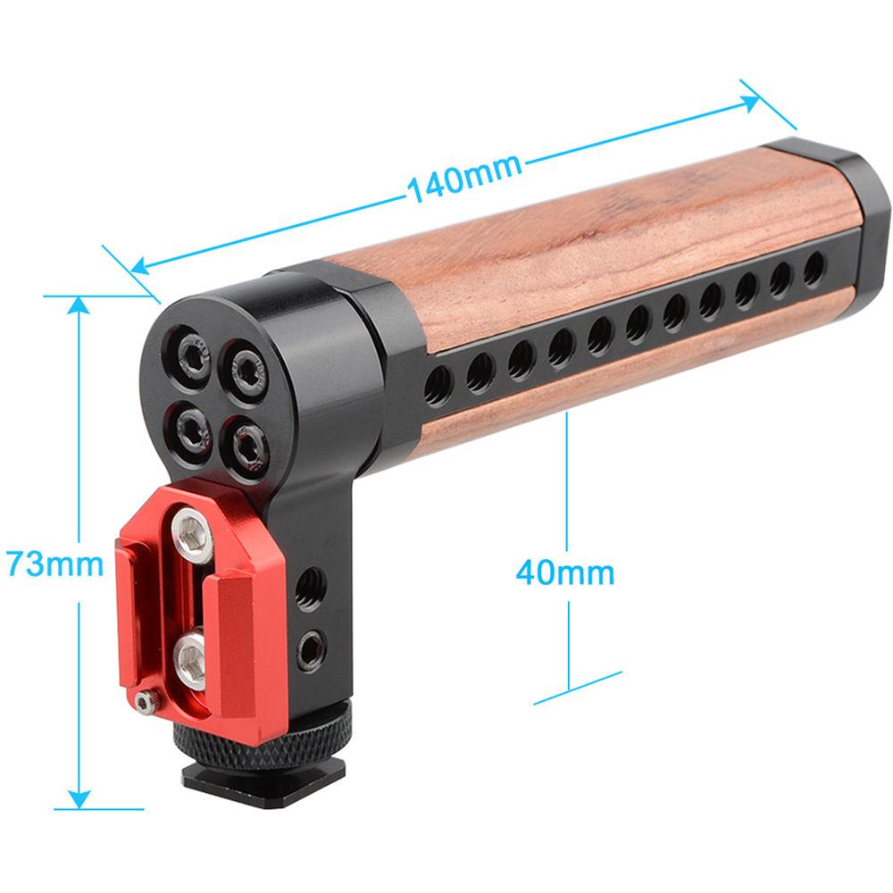 CAMVATE Top Handle Wood Grip with Shoe Mount