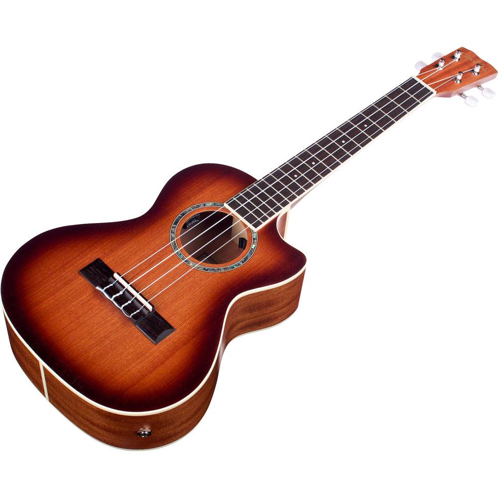 Cordoba 15TM-CE Tenor Electric Ukulele Edgeburst