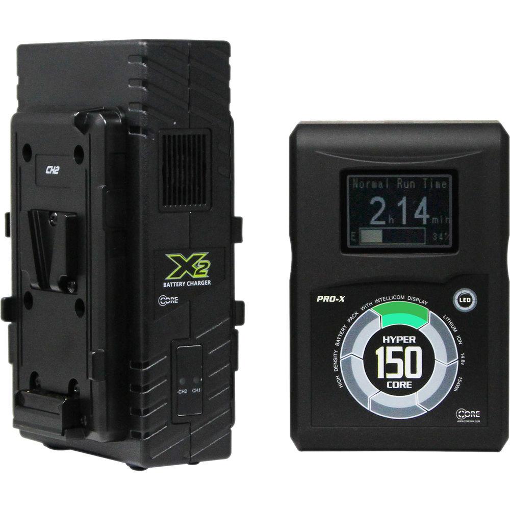 Core SWX HyperCore 150 2-Battery Kit with X2A Vertical Charger