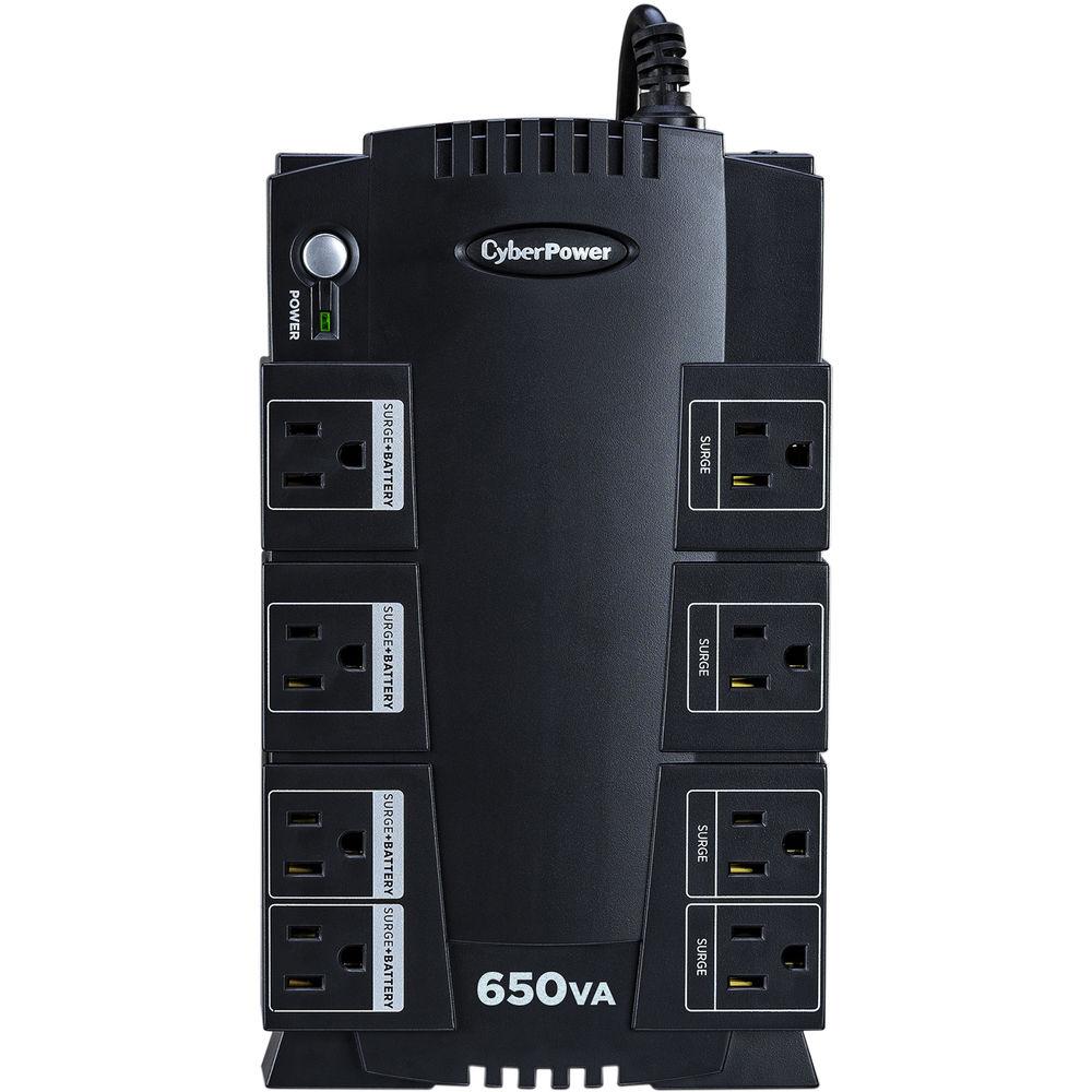 CyberPower 650VA 8-Outlet UPS System