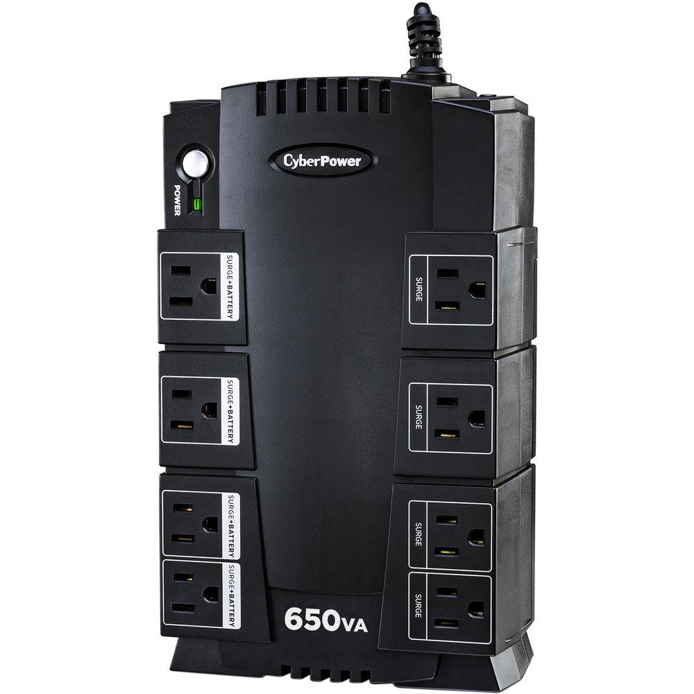 CyberPower 650VA 8-Outlet UPS System