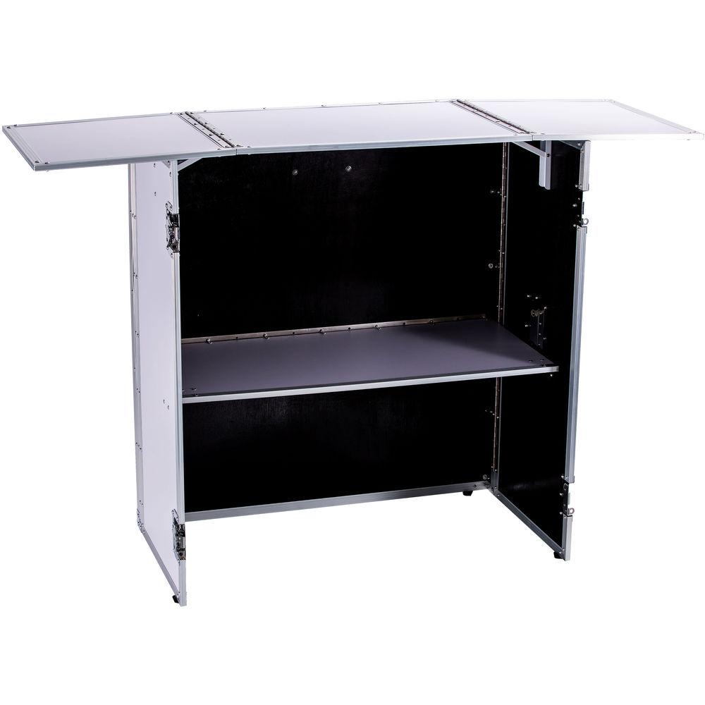 DeeJay LED DJ Fold Out Stand for Turntables, Mixer, and CD Players