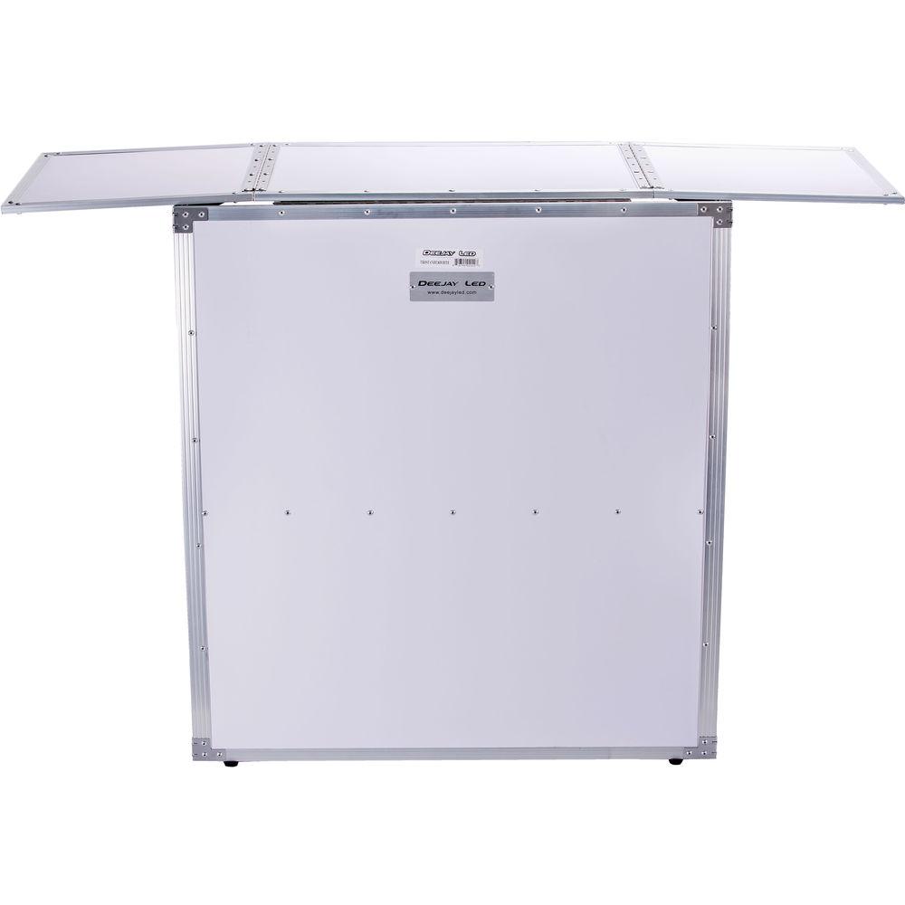 DeeJay LED DJ Fold Out Stand for Turntables, Mixer, and CD Players