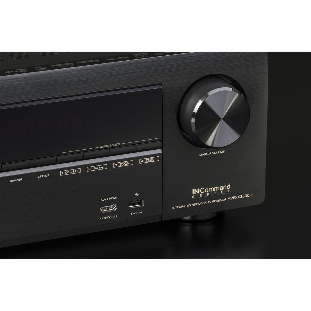 Denon AVR-X3500H 7.2-Channel Network A V Receiver