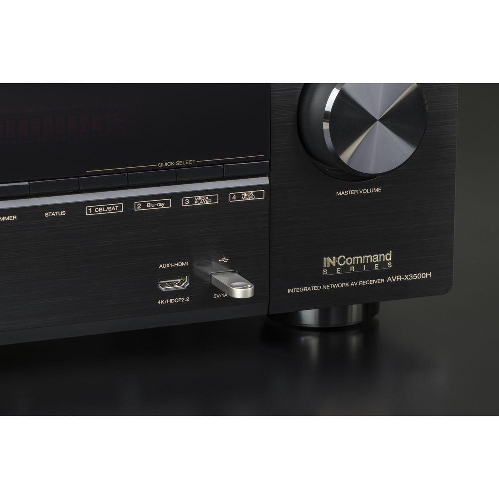 Denon AVR-X3500H 7.2-Channel Network A V Receiver
