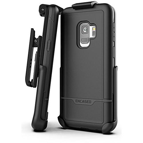 Encased Rebel Series Case with Belt Clip Holster for Samsung Galaxy S9