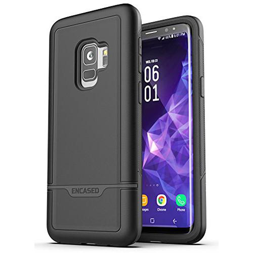 Encased Rebel Series Case with Belt Clip Holster for Samsung Galaxy S9