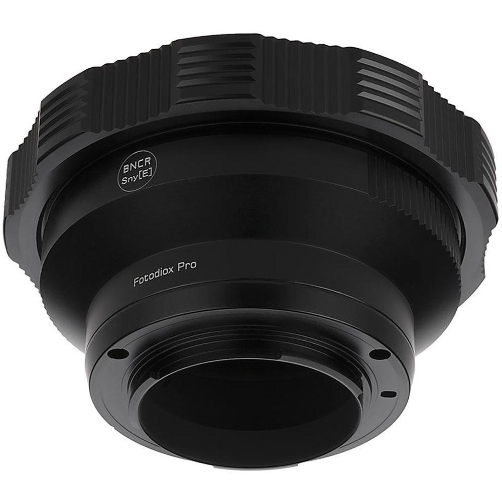 FotodioX Pro Lens Mount Adapter for BNCR Cinema Lenses to Sony Alpha E-Mount Mirrorless Camera Body
