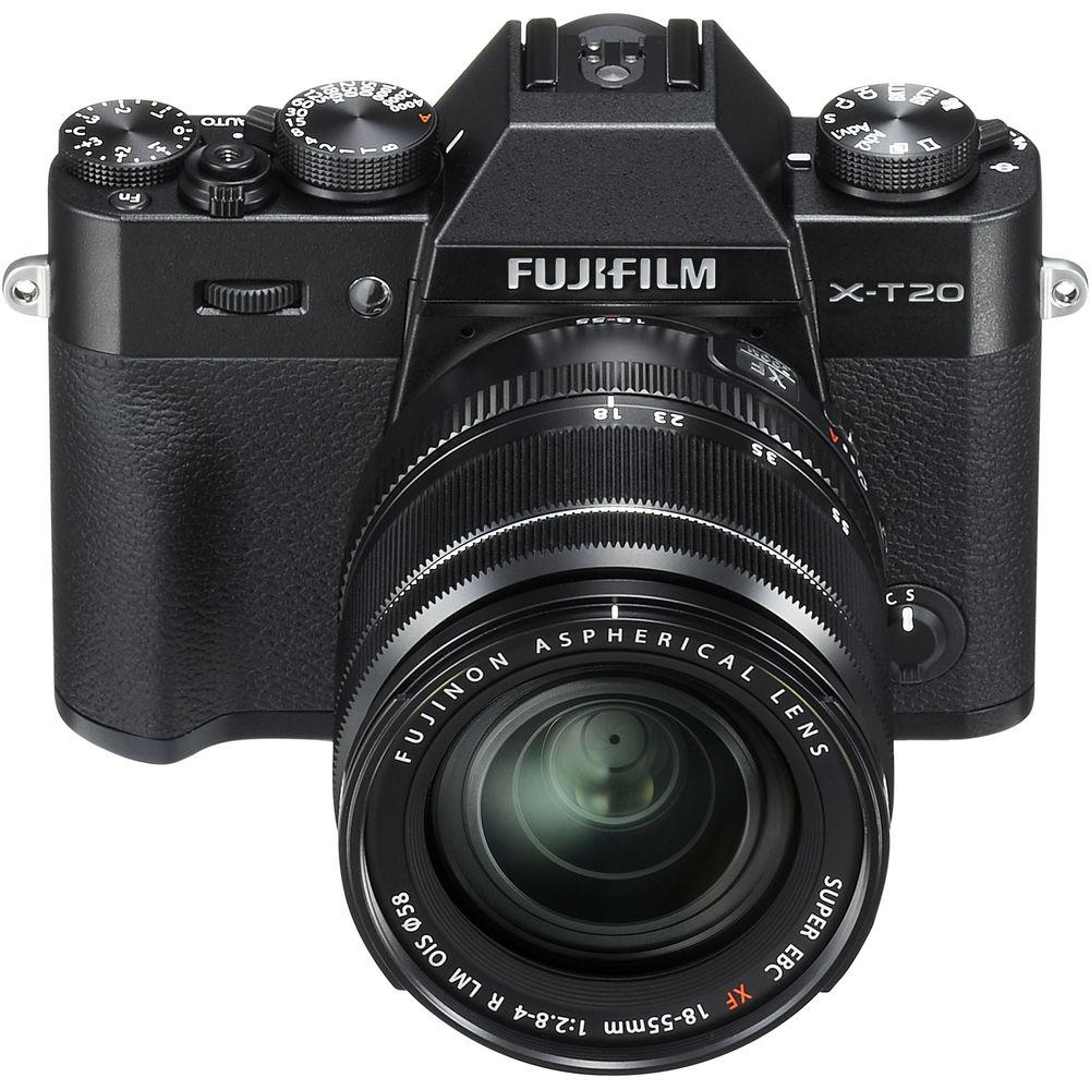 FUJIFILM X-T20 Mirrorless Digital Camera with 18-55mm Lens