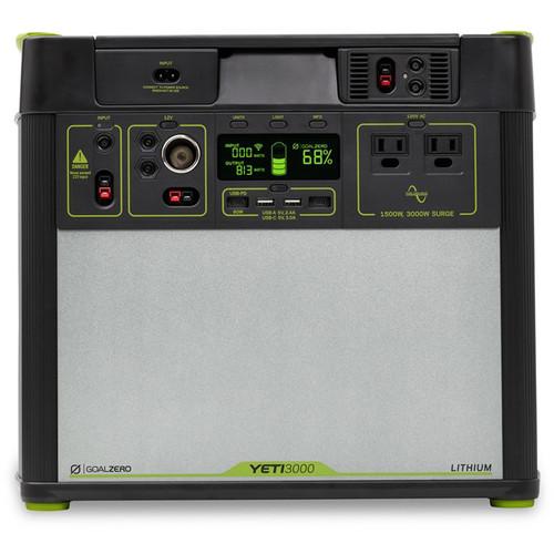 GOAL ZERO Yeti 3000 Lithium Portable Power Station with Wi-Fi
