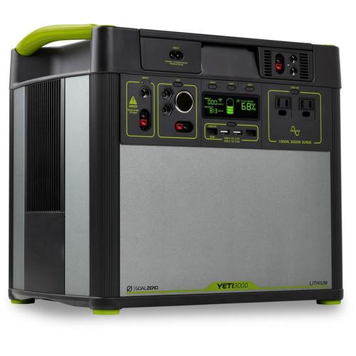 GOAL ZERO Yeti 3000 Lithium Portable Power Station with Wi-Fi