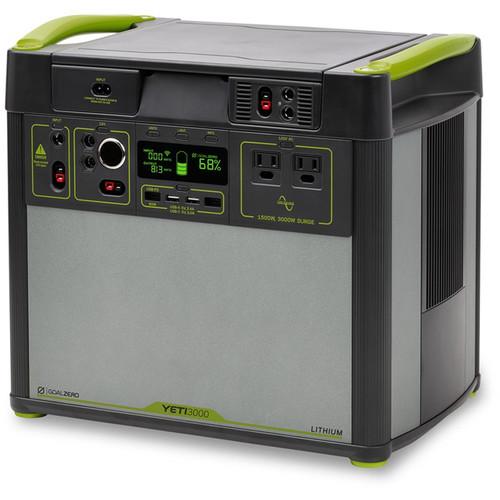 GOAL ZERO Yeti 3000 Lithium Portable Power Station with Wi-Fi