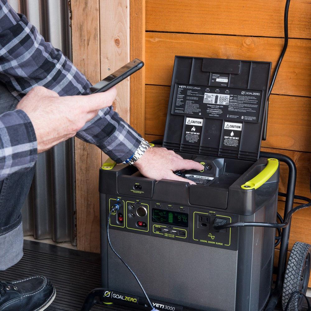 GOAL ZERO Yeti 3000 Lithium Portable Power Station with Wi-Fi