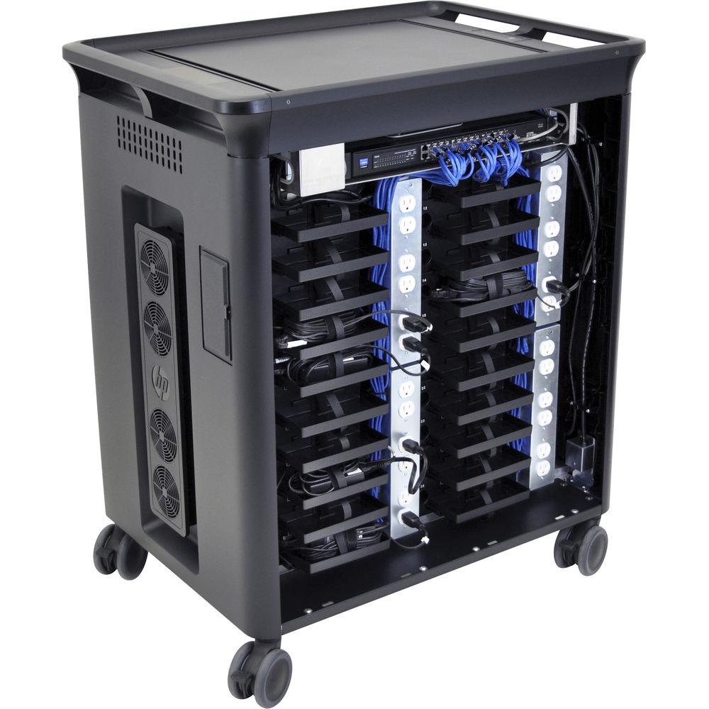HP Managed Charging Cart V2 for Up to 20 Tablets Notebooks