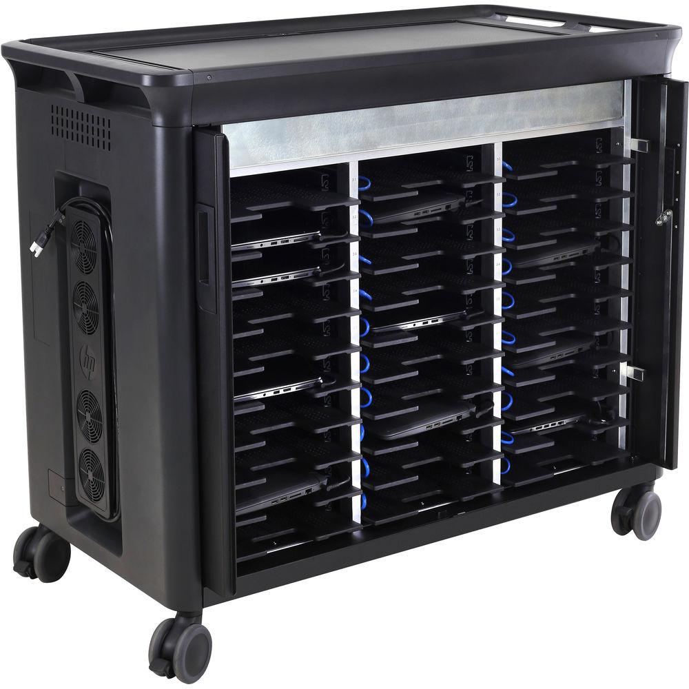 HP Managed Charging Cart V2 for Up to 30 Tablets Notebooks