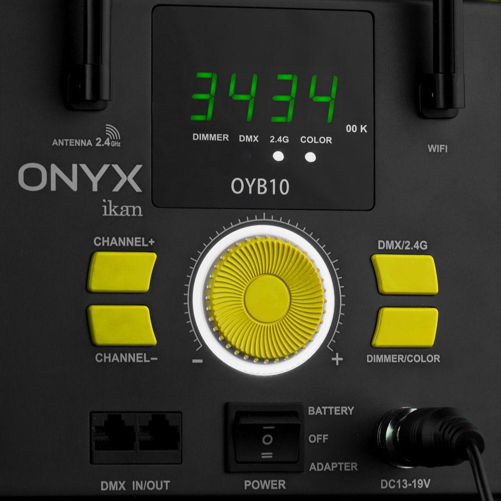 ikan Onyx 1x1 Bi-Color LED 3-Point Light Kit