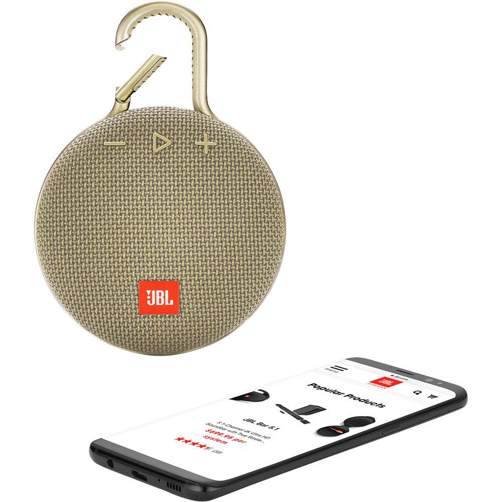 JBL Clip 3 Portable Bluetooth Speaker