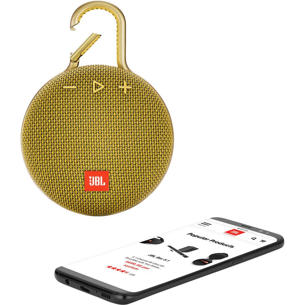 JBL Clip 3 Portable Bluetooth Speaker