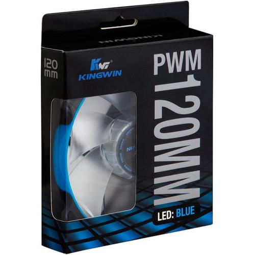 Kingwin PWM Long-Life Bearing Case Fan with Blue LED for XF Mobile Rack Series