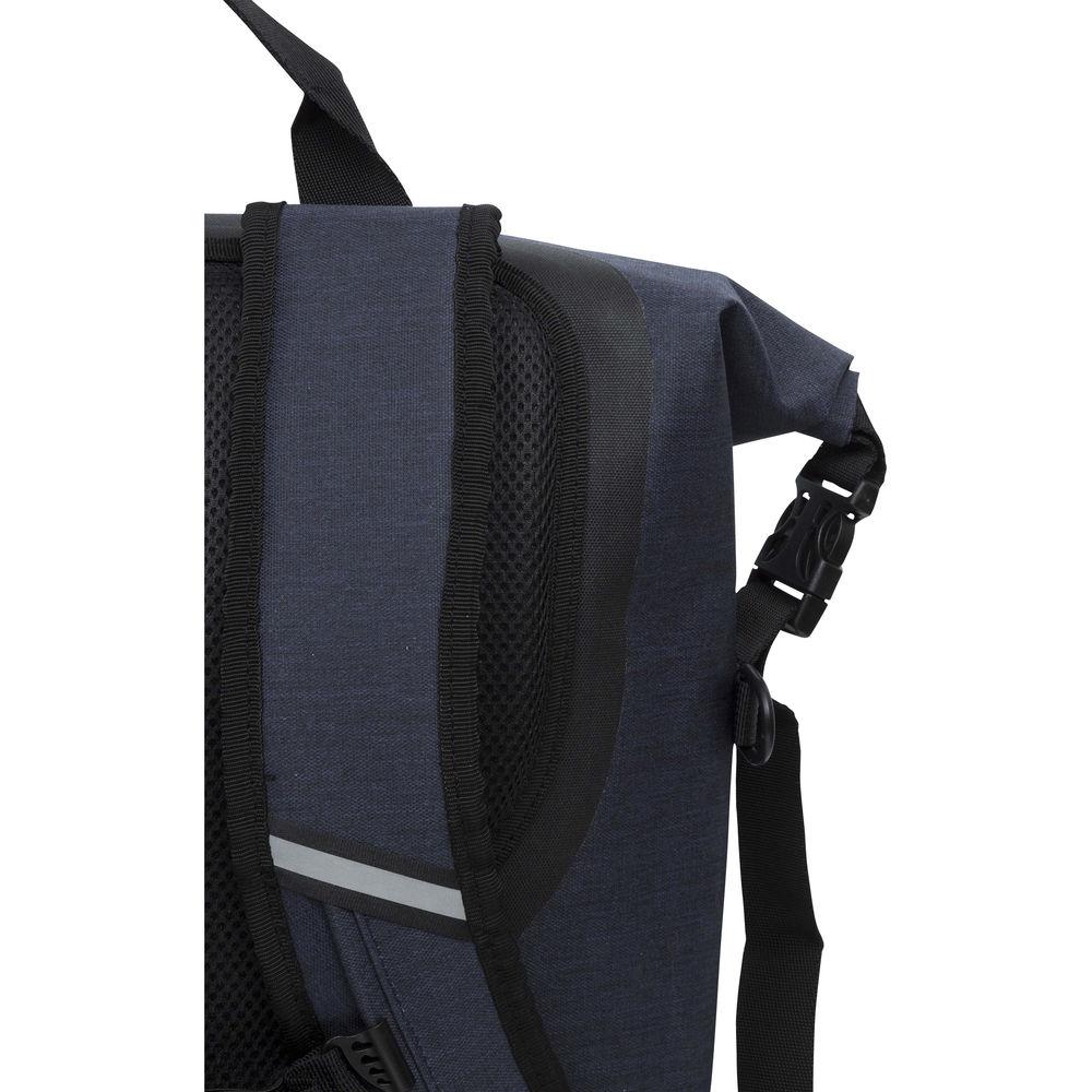 KNOMO USA 14" Cromwell Water-Resistant Roll Top Laptop Backpack
