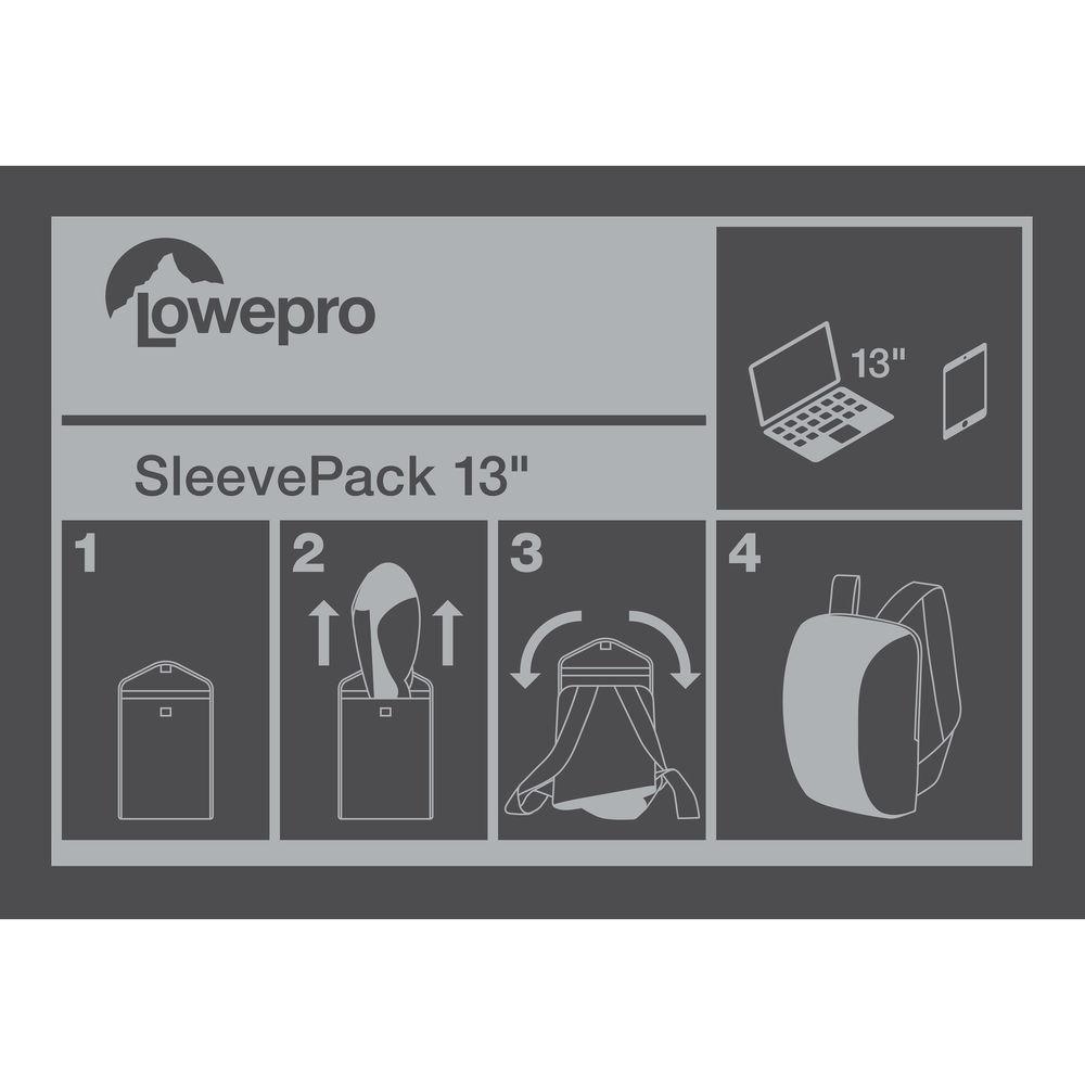 Lowepro SleevePack 13 Packable Laptop Sleeve