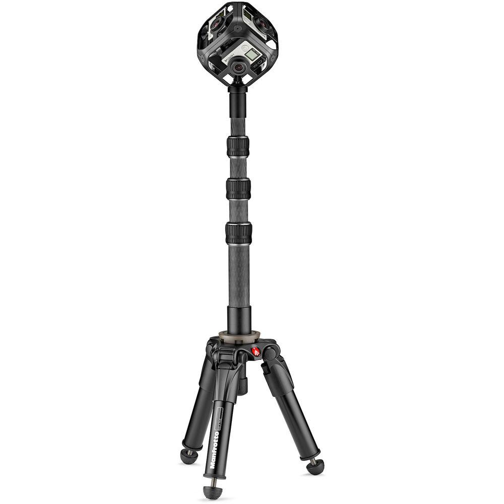 Manfrotto Virtual Reality Aluminum Base with Half Ball Leveler