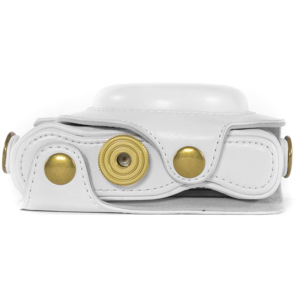 MegaGear Ever Ready PU Leather Camera Case and Strap for Sony Cyber-shot DSC-WX500