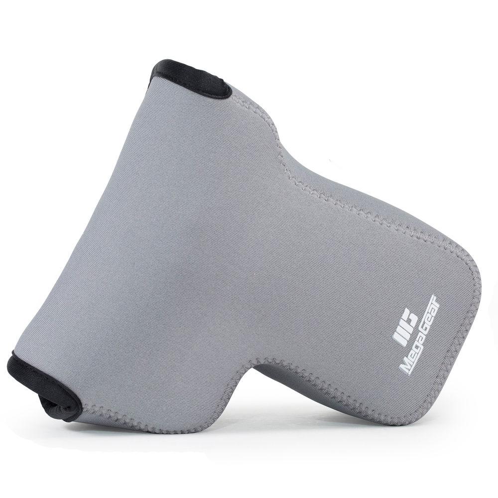 MegaGear Ultra-Light Neoprene Camera Case with Carabiner for Lumix DC-GH5 14-140mm