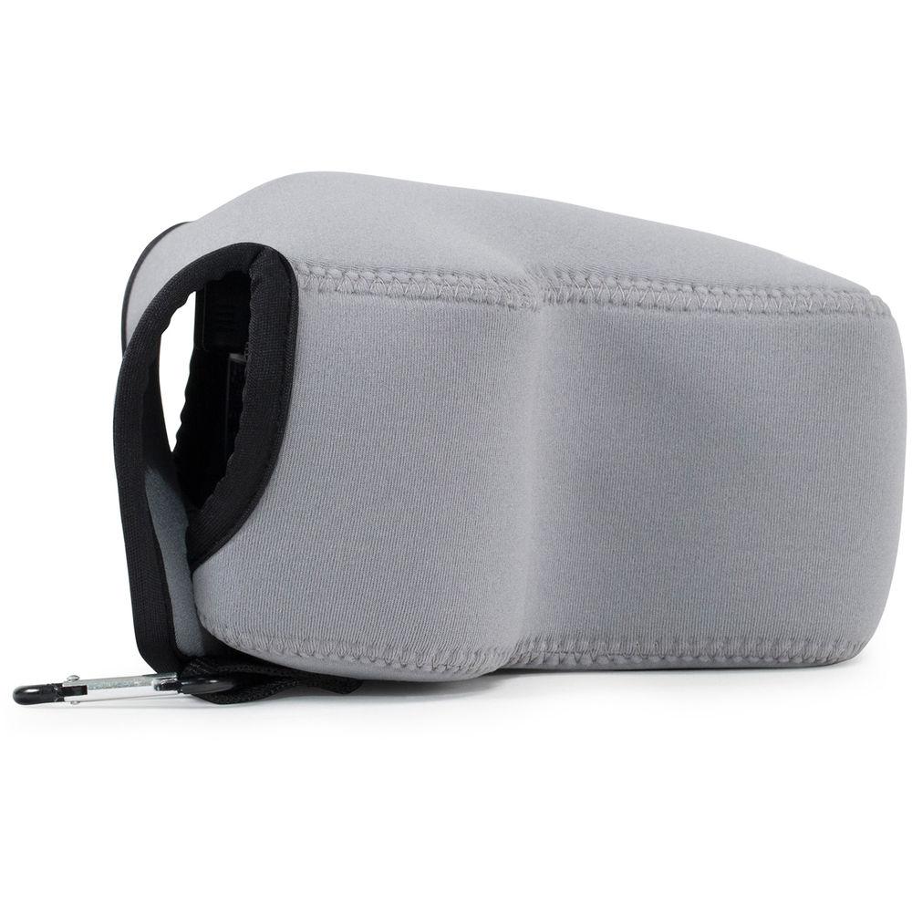 MegaGear Ultra-Light Neoprene Camera Case with Carabiner for Lumix DC-GH5 14-140mm