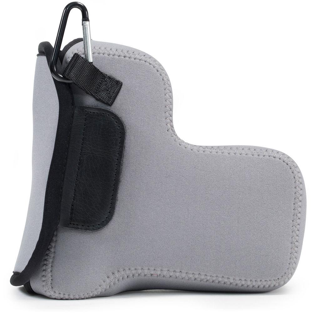 MegaGear Ultra-Light Neoprene Camera Case with Carabiner for Lumix DC-GH5 14-140mm