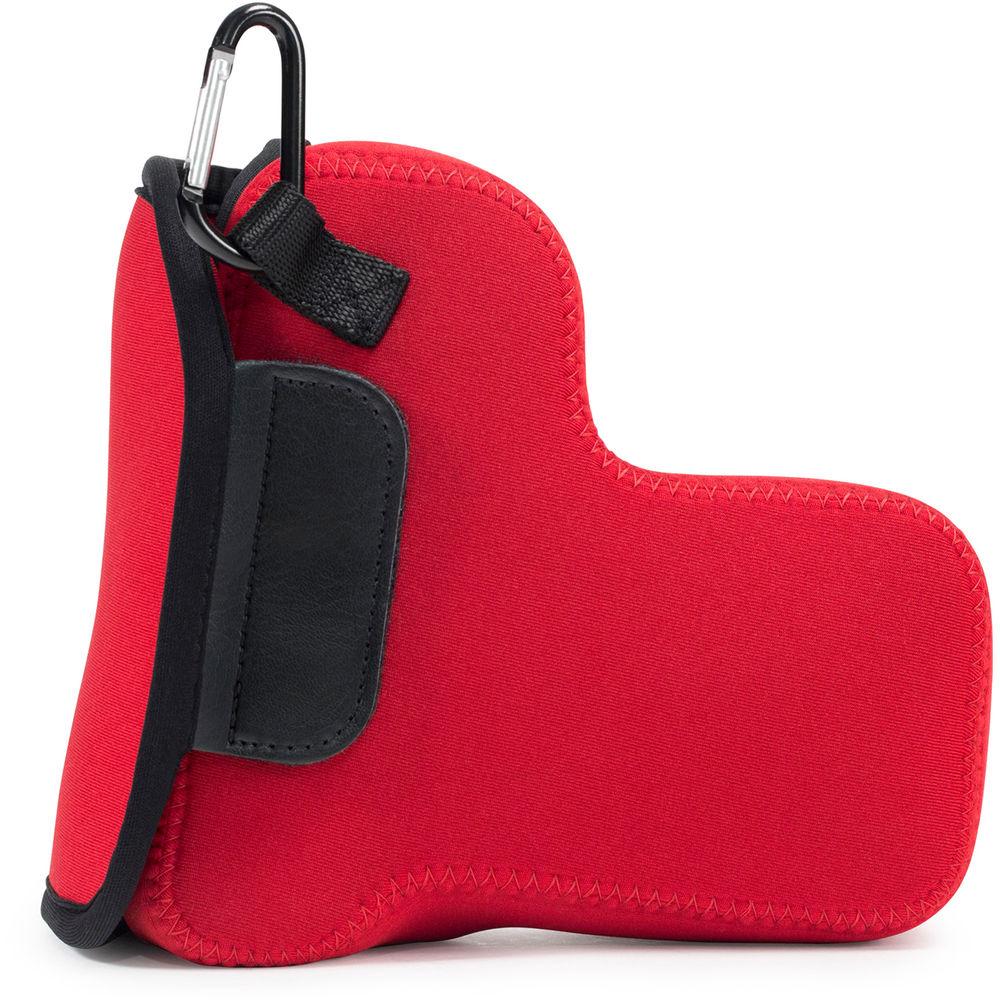 MegaGear Ultra-Light Neoprene Camera Case with Carabiner for Lumix DC-GH5 14-140mm