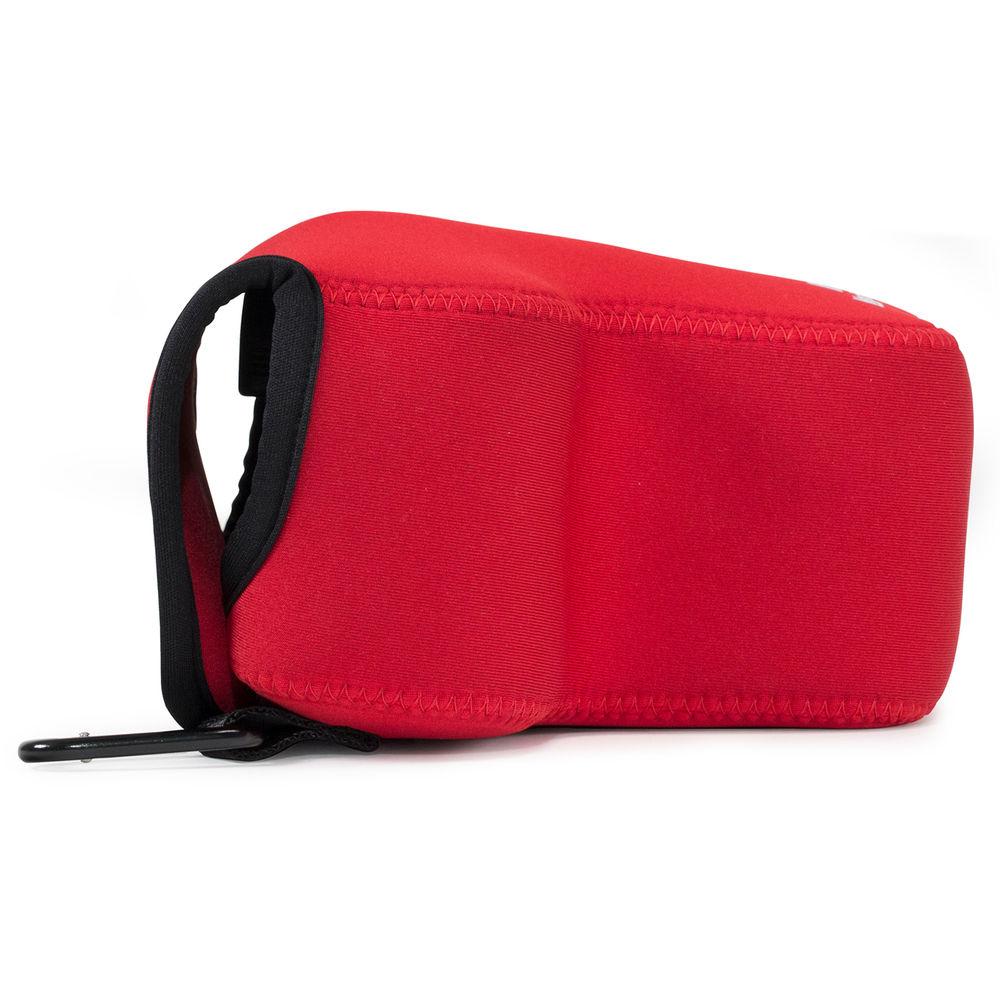 MegaGear Ultra-Light Neoprene Camera Case with Carabiner for Lumix DC-GH5 14-140mm