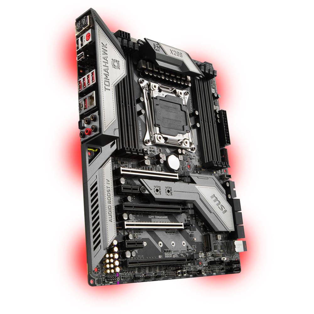 MSI X299 Tomahawk LGA 2066 ATX Motherboard