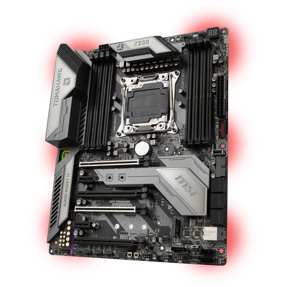 MSI X299 Tomahawk LGA 2066 ATX Motherboard