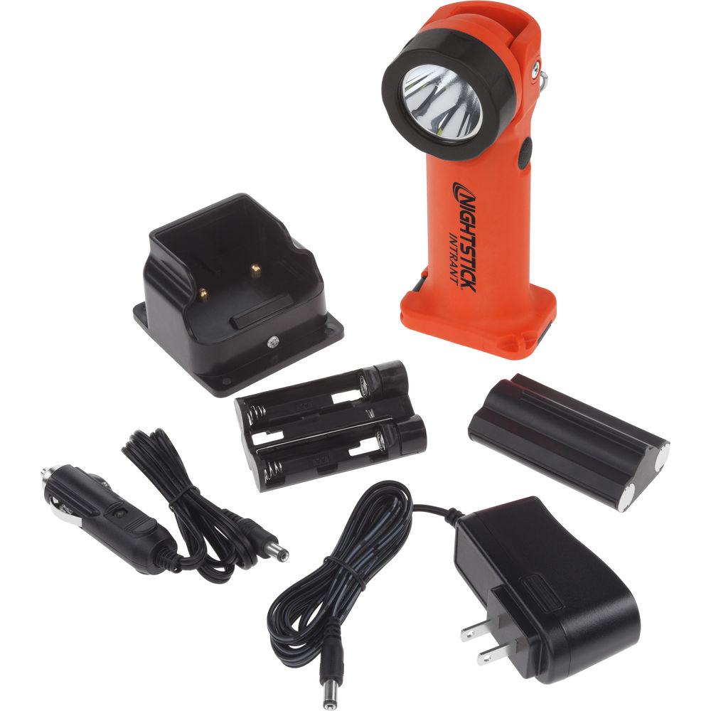 Nightstick XPR-5568RX INTRANT Intrinsically Safe Permissible Dual-Light Right-Angle Rechargeable LED Light