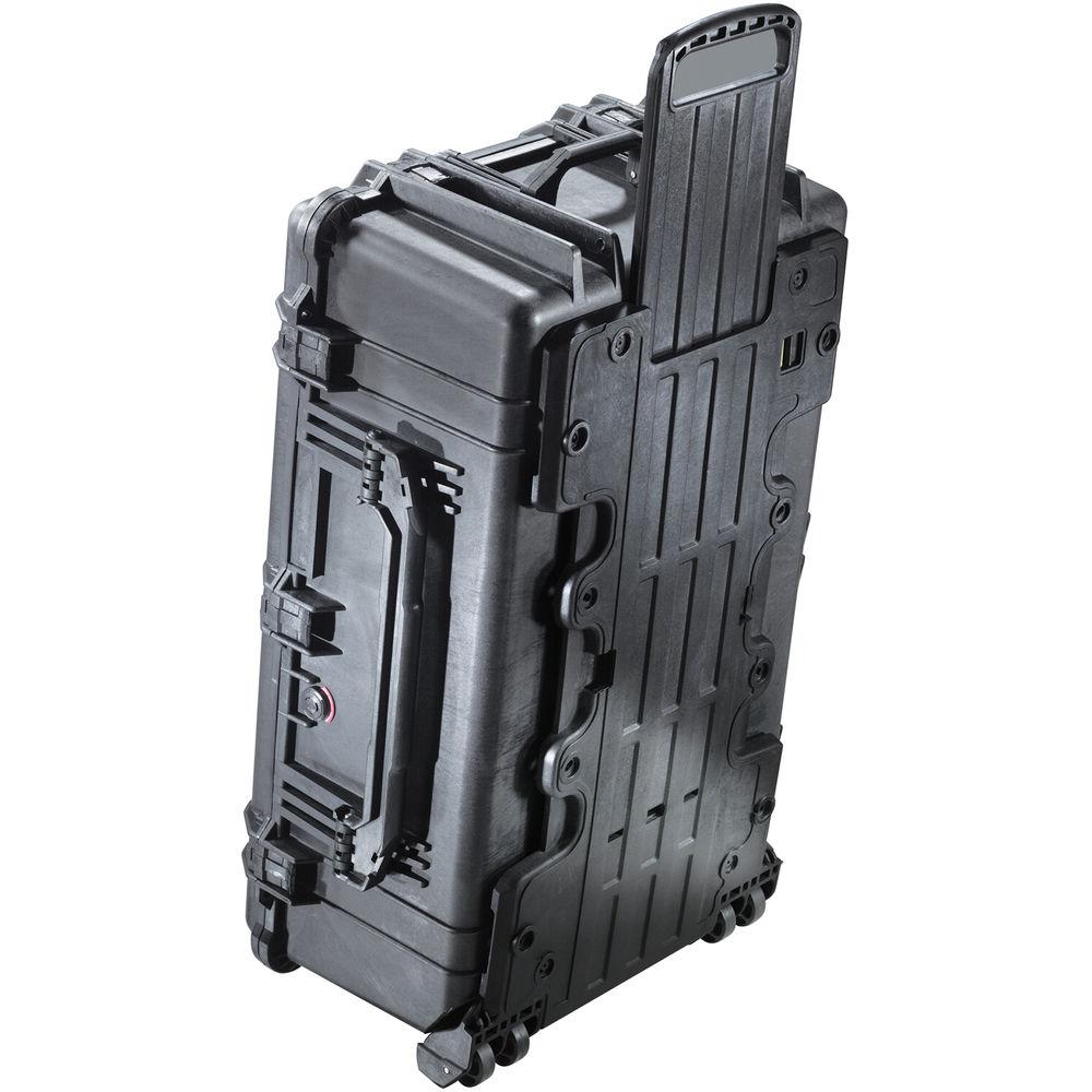 Pelican 1654 Waterproof 1650 Case with Yellow and Black Divider Set