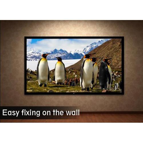 Pyle Pro Fixed Wall Mount Projector Screen