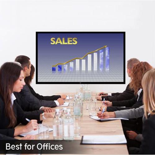 Pyle Pro Fixed Wall Mount Projector Screen